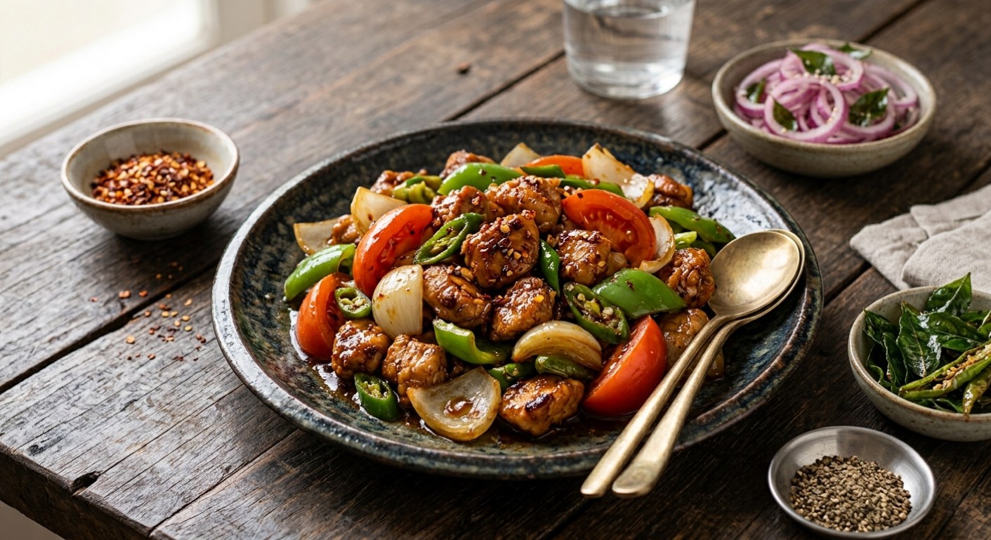 Sri Lankan Devilled Chicken
